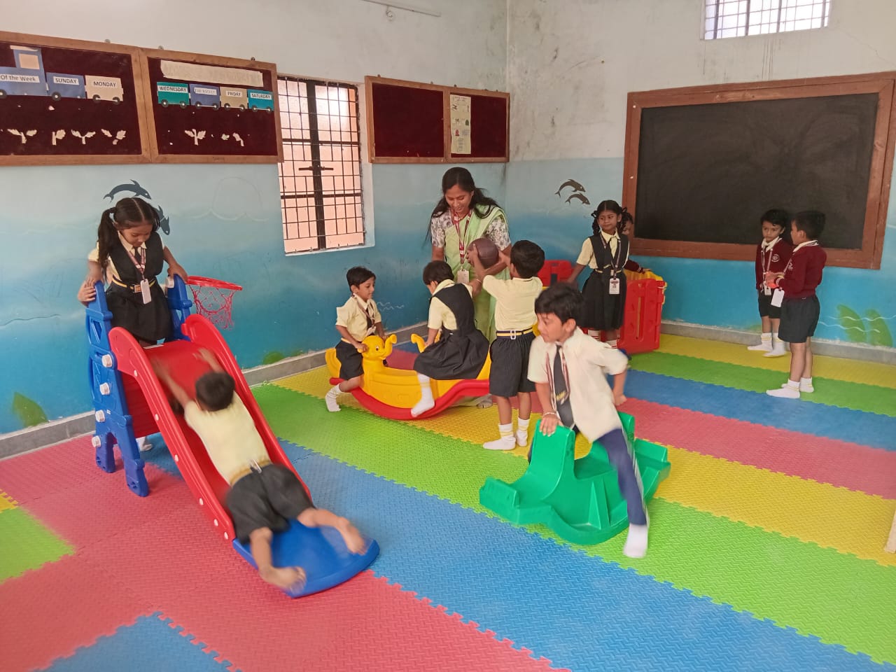 Learning spaces at pre-school